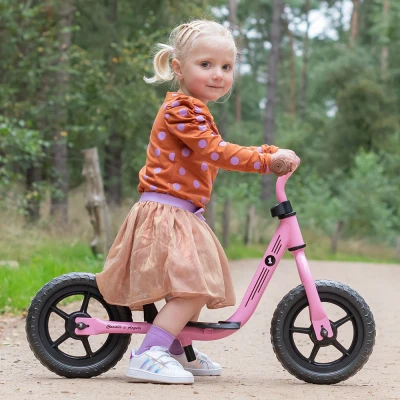 Afbeelding van Bandits &amp; Angels loopfiets Starter roze limited 2 jaar meisjes metaal