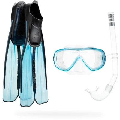 Afbeelding van Cressi Rondinella voor volwassenen Set vinnen, brillen en snorkel, 47/48 EU