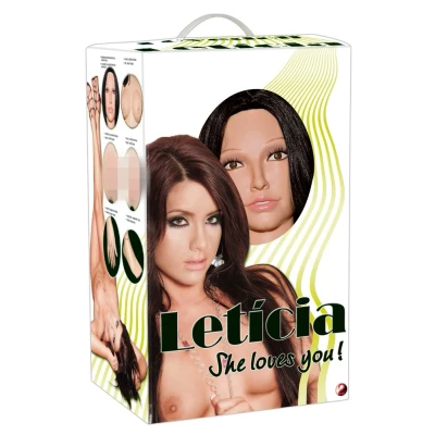 Afbeelding van You2Toys Opblaasbare Liefdespop Leticia met Realistische Ledematen en Lang Haar 3D Gevormd Gezicht beigeig