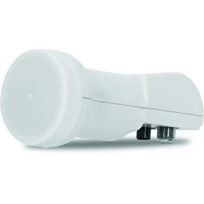 Afbeelding van TechniSat Universele Twin LNB met 40 mm feedopname (digitale LNC voor 2 deelnemers of een ontvanger, bescherming tegen weersinvloeden, UHD, 4K, HD)