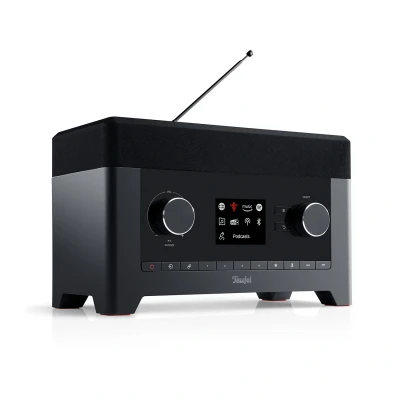 Afbeelding van Teufel RADIO 3SIXTY Internetradio met DAB+/FM Spotify Connect Bluetooth Wekker Zwart