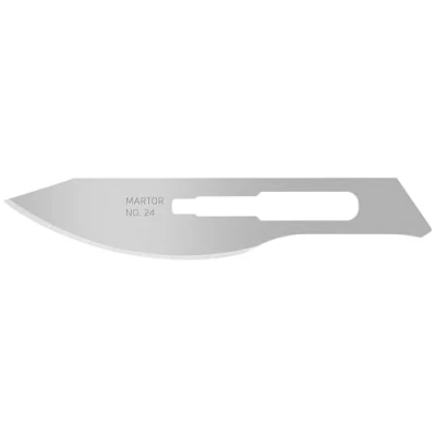 Afbeelding van Martor 24.50 Reservemesjes scalpellemmet 24 10 stuk(s)
