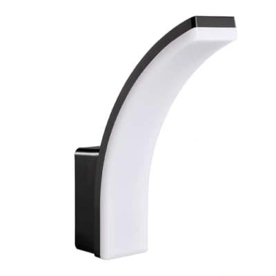 Afbeelding van Maclean LED lamp Buitenlamp Wandlamp PIR 20W 2750lm IP65 neutraal wit 4000K Zwart MCE511 B