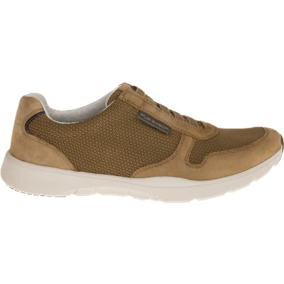 Afbeelding van Pius Gabor Instapper 1018.14.03 Knitted Nubuck Licht Bruin