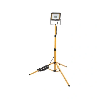 Afbeelding van Brennenstuhl LED statief werklamp JARO 3050 T / schijnwerper met voor buitengebruik (IP65, 5m kabel, 30W, kabelhouder en buisklemmoeren)