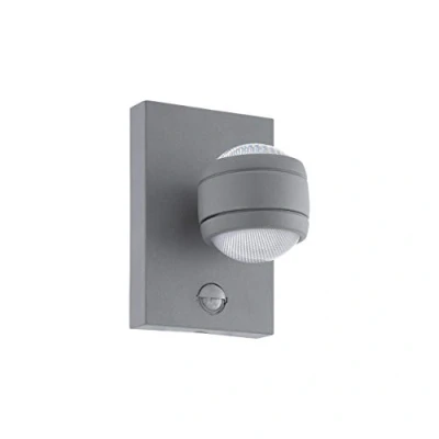 Afbeelding van EGLOÂ SesimbaÂ 1Â Â BuitenverlichtingÂ IP44Â WandlampÂ ZilverÂ