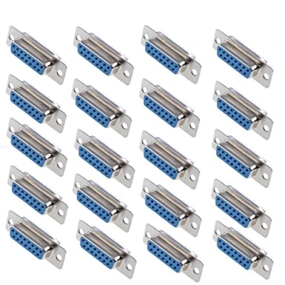 Afbeelding van Oiyagai 20 Stks DB15 Vrouwelijke Jack Adapter Plug Soldeer Connector Vervanging