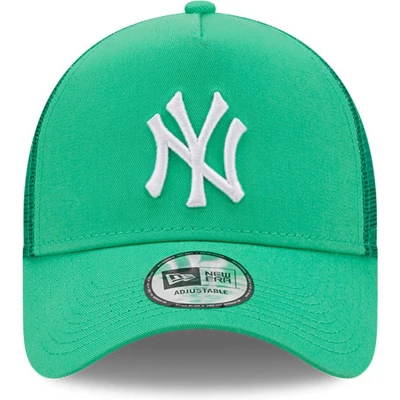 Afbeelding van New Era York Yankees Tonal Mesh Green A Frame Trucker Cap