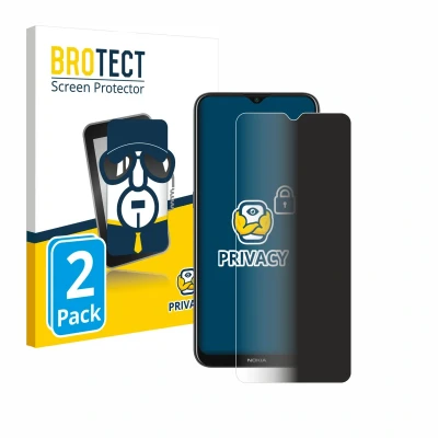 Afbeelding van BROTECT privacy screenprotector voor Nokia G10 Folie Beschermfolie Blauwlichtfilter (2 Stuks)