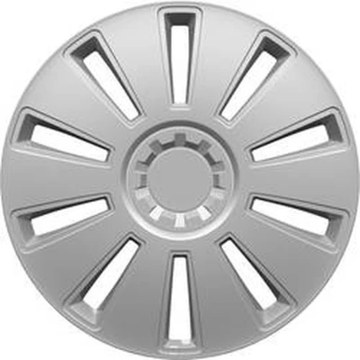 Afbeelding van HP Autozubehör GRID Wieldoppen R14 Zilver 1 stuk(s)