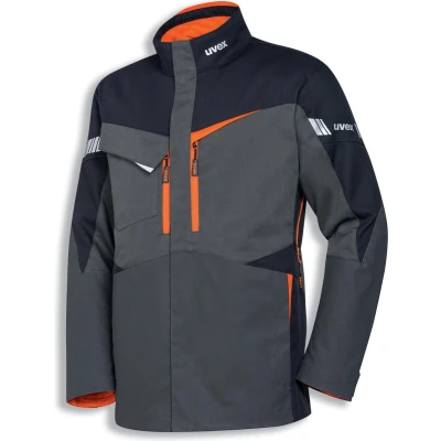 Afbeelding van Uvex Arbeitsjacke Metal Grau, Orange (89961) XS