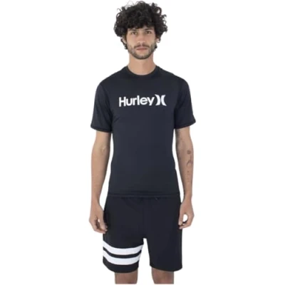 Afbeelding van Lycra Man met korte mouwen One &amp; Only Quickdry Zwart, M