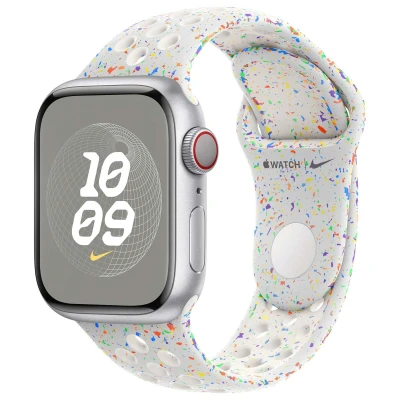 Afbeelding van Apple Watch Strap 41mm Pure Platinum Nike Sport Band S/M (130 180mm)