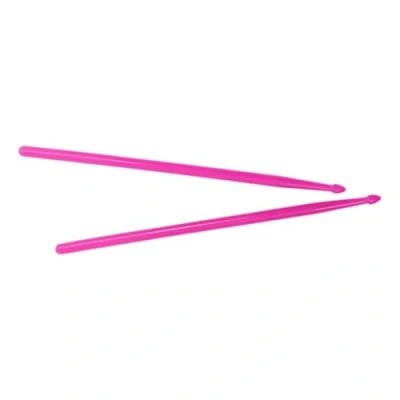Afbeelding van MVKLIW 2 Stuks 5A Lichtgevende Drumsticks Oplichtende Nylon Gloed Podiumartiest Drummer Cadeau (Roze)