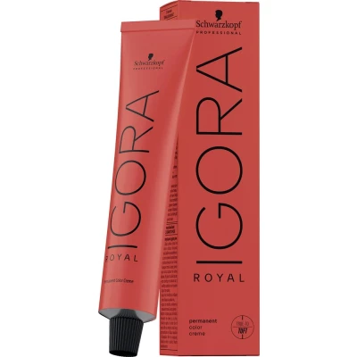 Afbeelding van Schwarzkopf Igora Royal Haarverf 7/55 middenblond extra goud
