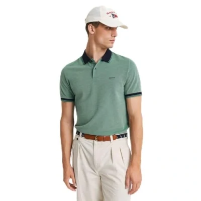 Afbeelding van GANT 4COL Oxford Poloshirt, Heren, Maat: Medium, Deep green