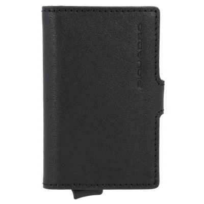 Afbeelding van Piquadro BLUE Square Visitekaarthouder, Maat: One Size, Schwarz