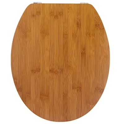Afbeelding van Wirquin 20719732 WC deksel, Casual Line Bamboo Bamboe, Natuur