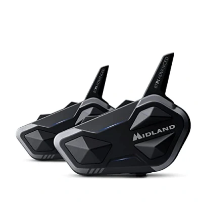Afbeelding van Midland BTR1 Advanced Twin Bluetooth Communicatiesysteem Maat Intercom