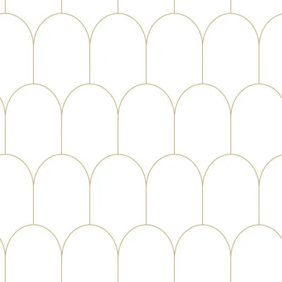 Afbeelding van Esta Home Black &amp; White 139139 (With a splash of gold) (*Gratis Lijm Actie) Wit Goud