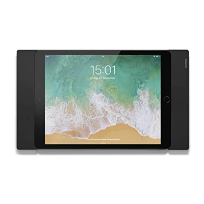 Afbeelding van Smart things s32 b sDock Fix A10 zwart afsluitbare wandhouder en laadstation voor duurzame installatie Apple iPad 10,2 inch (2019+2020), Pro 10.5&quot; (2017), Air (2019)