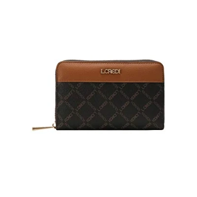 Afbeelding van L.CREDI Filiberta Portemonnee, Dames, Maat: One Size, Braun