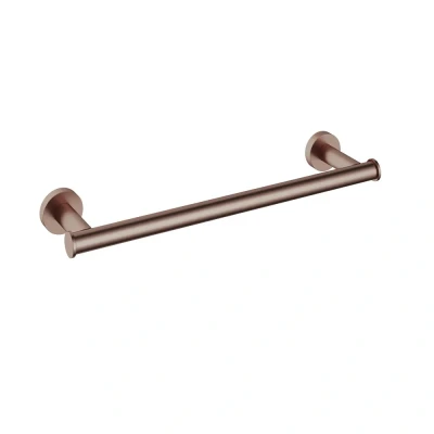 Afbeelding van HotBath Cobber Handdoekrek 34cm CBA06 Geborsteld Koper PVD