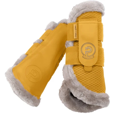 Afbeelding van Eskadron Peesbeschermers Mesh Faux Fur Platinum Golden Yellow M