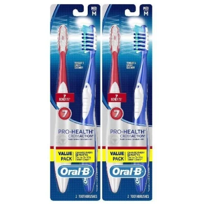 Afbeelding van ORAL B XACT PRHLTH 2CT MED TB
