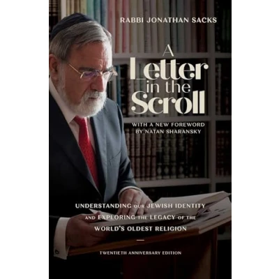 Afbeelding van A Letter in the Scroll: Understanding Our Jewish Identity and Exploring Legacy of World&#039;s Oldest Religion