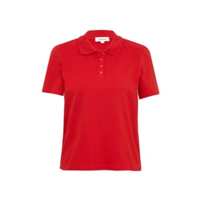 Afbeelding van s.Oliver Poloshirt, Dames, Maat: 44, Rot