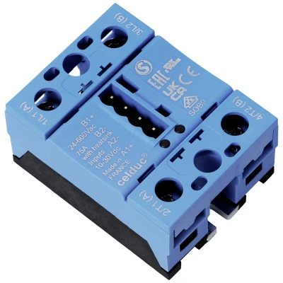 Afbeelding van Celduc Halfgeleiderrelais SOB865660 50 A Schakelspanning (max.): 600 V/AC 1 stuk(s)
