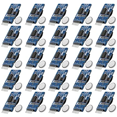 Afbeelding van AZDelivery 25 x Real Time Clock RTC compatibel met DS3231 I2C Arduino Inclusief E Book!