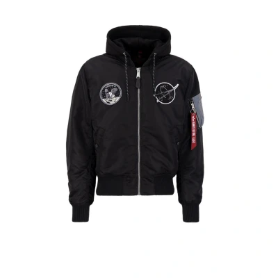 Afbeelding van ALPHA INDUSTRIES Bomberjack Men Bomber Jackets MA 1 VF Hood Dark Side