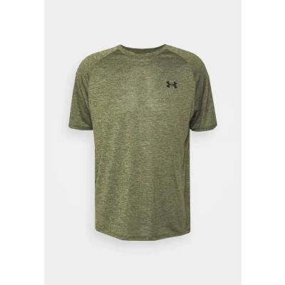 Afbeelding van Under Armour UA TECH 2.0 SS TEE Tshirt basic, Heren, Maat: XS, Marine od green/black