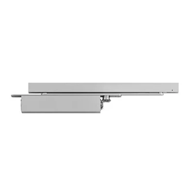 Afbeelding van ASSA ABLOY DC860 Cam Motion inbouw deurdranger EN 1 5 exclusief arm kleur zilver EV1. 120 7 10027501