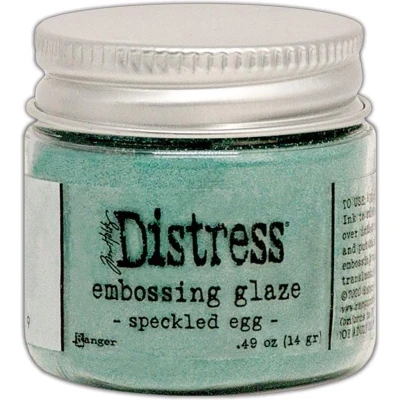 Afbeelding van Ranger Distress Embossing Glaze Speckled Egg TDE73819 Tim Holtz