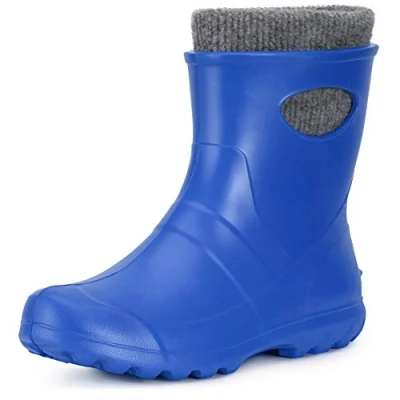 Afbeelding van Ladeheid Dames Regenlaarzen Gevoerd en Waterdicht Vederlicht EVA LA LMG 750 GardenWomen Blau2727c 38