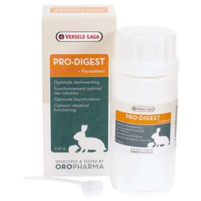 Afbeelding van Versele Laga Oropharma Pro Digest Darmconditioner Voedingssupplement weerstand 40 g