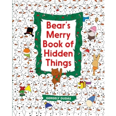 Afbeelding van Bear&#039;s Merry Book of Hidden Things: Christmas Seek and Find: A Holiday for Kids