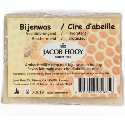 Afbeelding van 1+1 gratis Jacob Hooy Bijenwas Zeep 240ml
