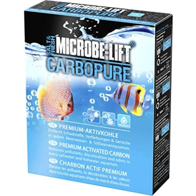 Afbeelding van Microbe Lift Carbopure langdurige actieve kool, geactiveerd en gewassen voor zoet zeewateraquarium, 500ml