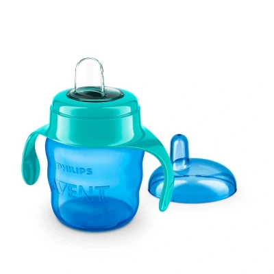Afbeelding van Philips Avent Tuitbeker 200ml 6+ maanden Blauw SCF551/05