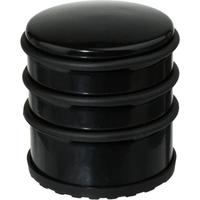 Afbeelding van 5Five Deurstopper zwart 7 x 7,5 cm metaal deurstop Deurstoppers