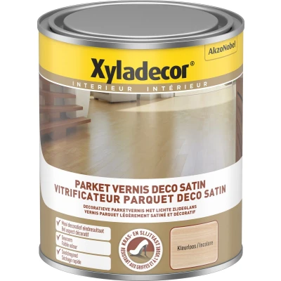 Afbeelding van Xyladecor Parketvernis Sneldrogend Zijdeglans 0,75l