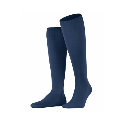 Afbeelding van Falke Climawool Business &amp; Casual Kniekousen Royal blue, Heren, Maat: 41/42, blue