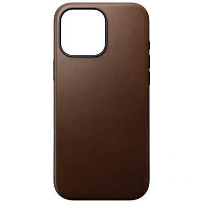 Afbeelding van Nomad Modern Leren Case iPhone 16 Pro Max Bruin NM01692485