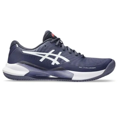 Afbeelding van Asics Gelchallenger 14 CLAY Tennisschoenen voor kleibanen, Heren, Maat: 40, Indigo fog/white Textiel/ synthetisch