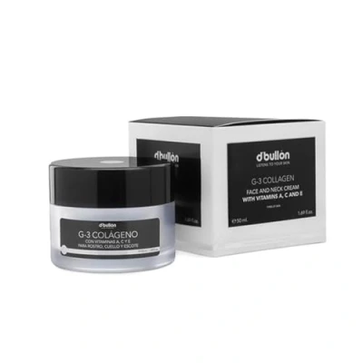 Afbeelding van D&#039;Bullón Professionele crème G 3 collageen met vitaminen A, C en E voor gezicht, hals hals, 50 ml