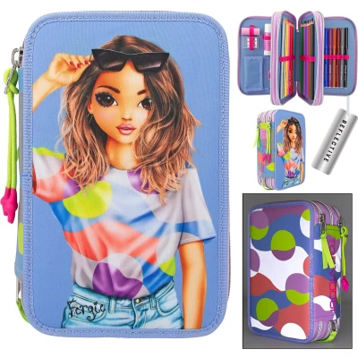 Afbeelding van Depesche TOPModel 3 vaks etui FLASH